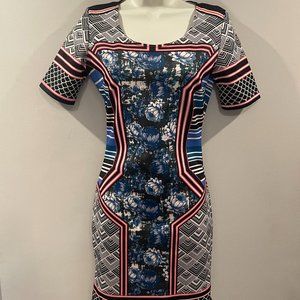 Jealous Tomato Geometric Boho Mini Dress